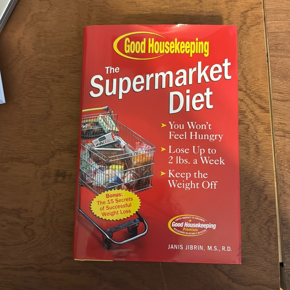 Good Housekeeping the Supermarket Diet Hardcover cookbook